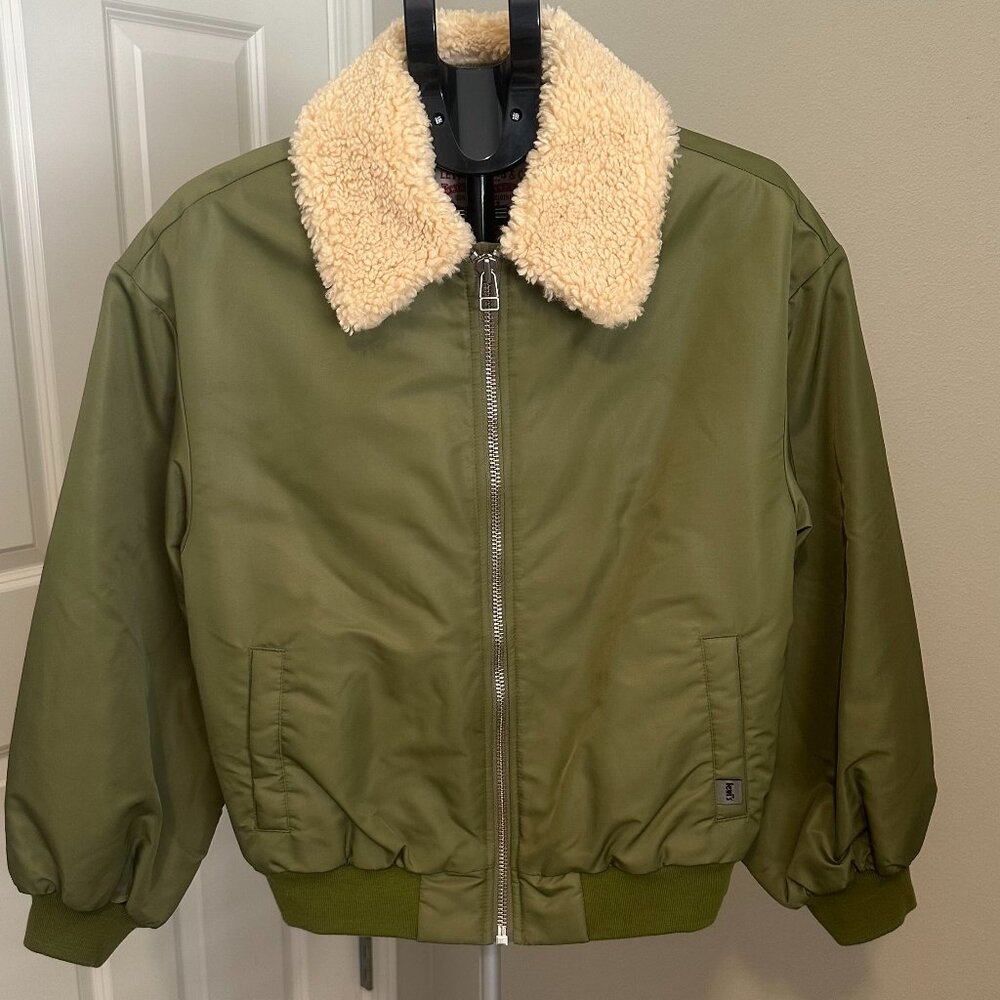 Levi's "Elise Retro Bomber Jacket" Olive green XS